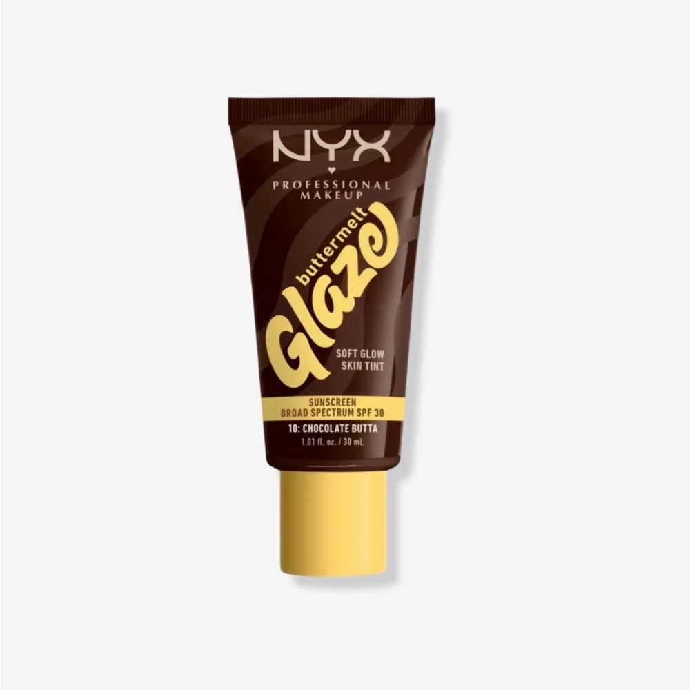 NYX Buttermelt Glaze Skin Tint in Chocolate Butta